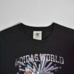 تیشرت نخی زنانه مشکی Adidas