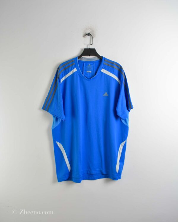 تیشرت ورزشی مردانه آبی Adidas