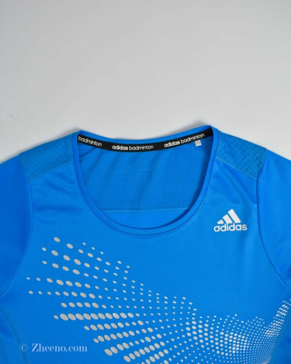 تیشرت ورزشی زنانه آبی Adidas