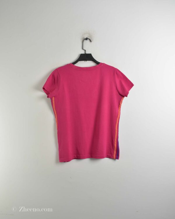 تیشرت ورزشی زنانه سرخابی Adidas
