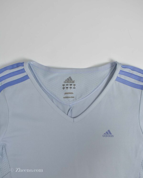 تیشرت ورزشی زنانه طوسی روشن Adidas