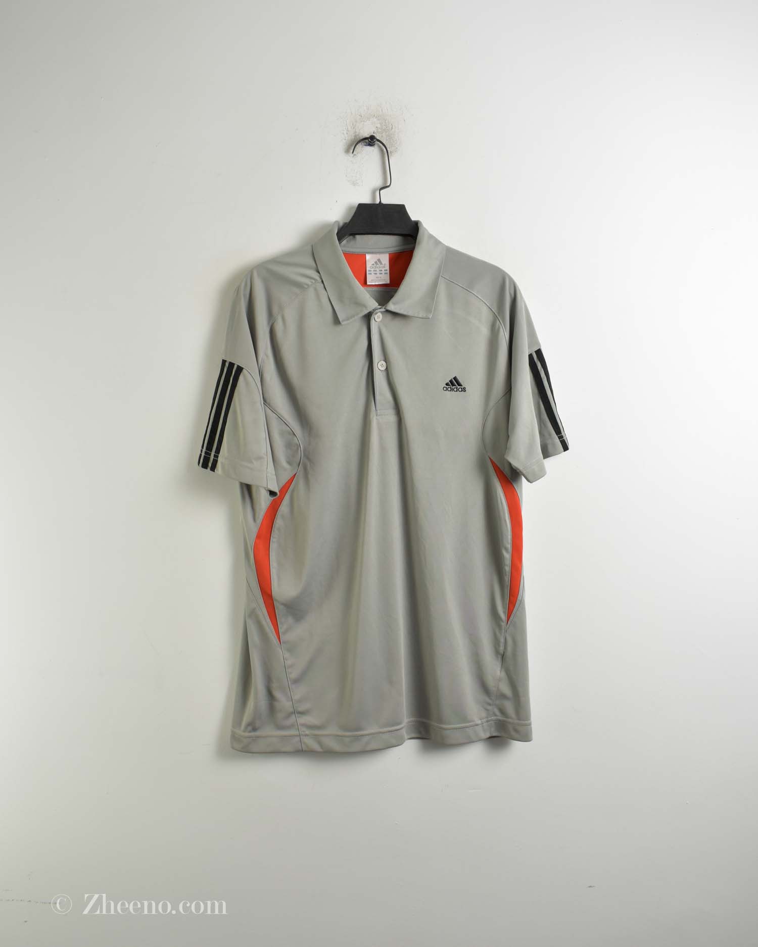 تیشرت ورزشی طوسی سربی Adidas