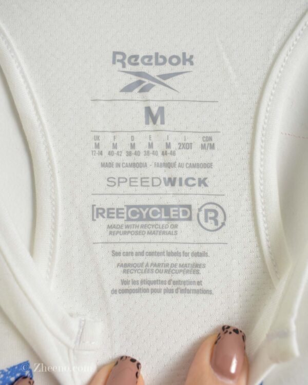 تاپ ورزشی مردانه سفید Reebok
