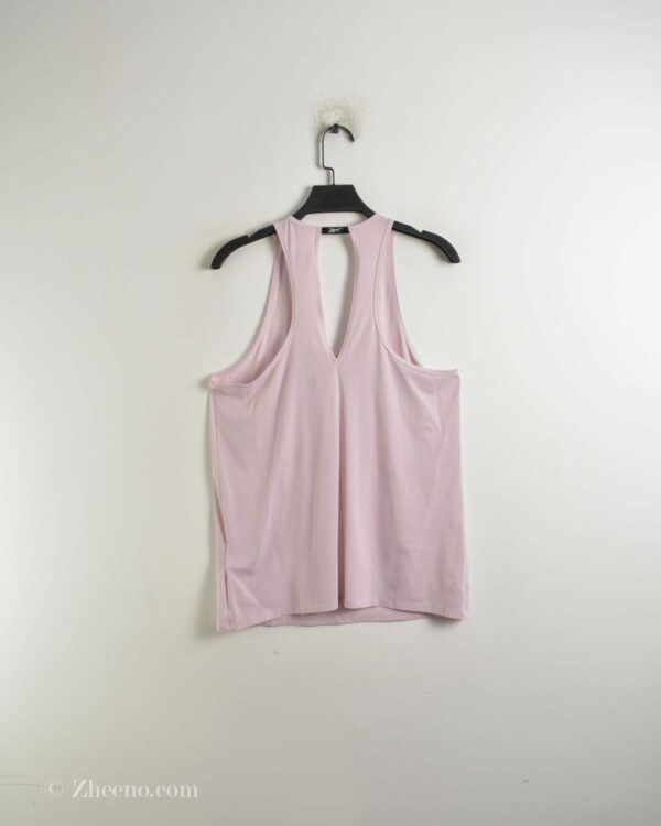 تاپ ورزشی زنانه گلبهی Reebok