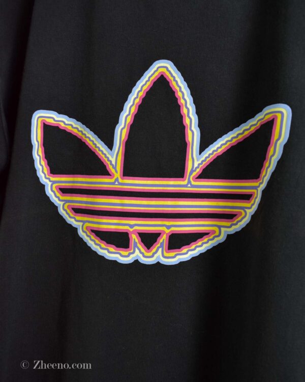 تیشرت نخی زنانه مشکی Adidas