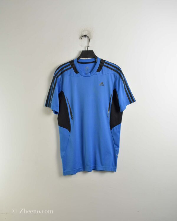 تیشرت ورزشی مردانه آبی Adidas