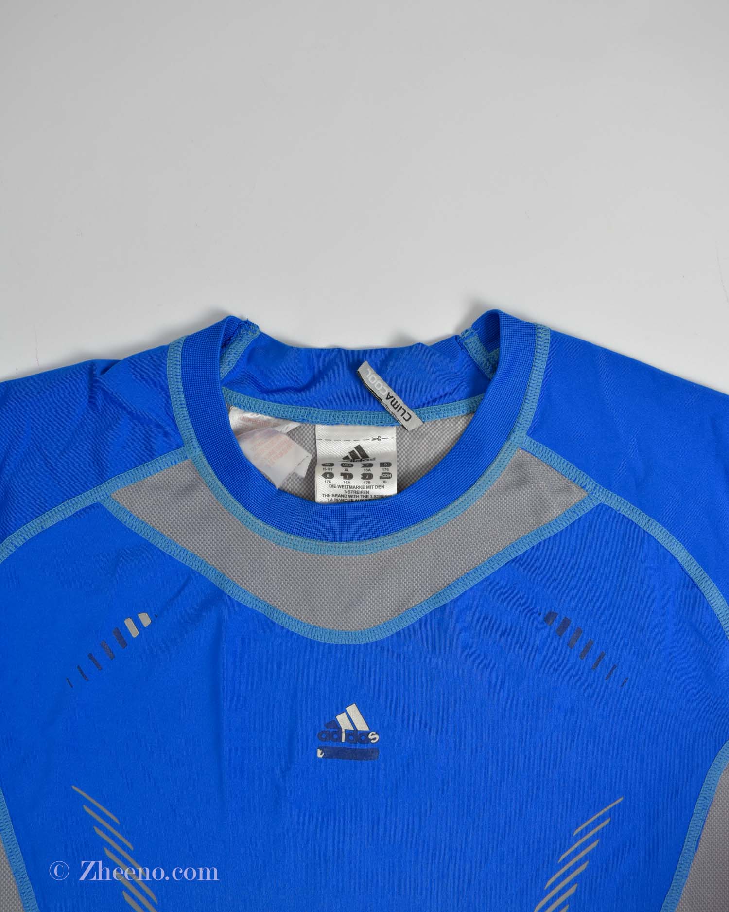 تیشرت ورزشی مردانه آبی Adidas