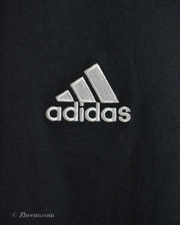 تیشرت نخی مردانه مشکی Adidas
