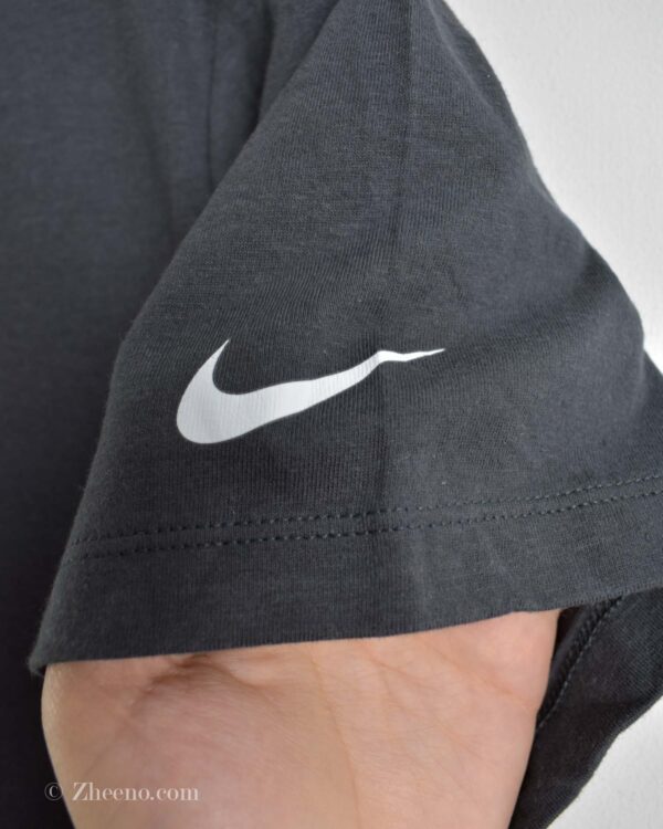 تیشرت نخی مردانه طوسی سربی Nike