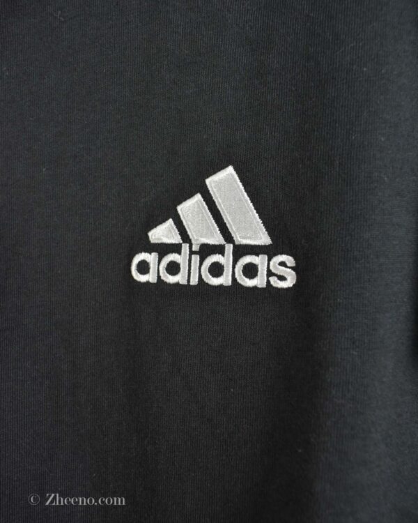 تیشرت نخی مشکی مردانه Adidas