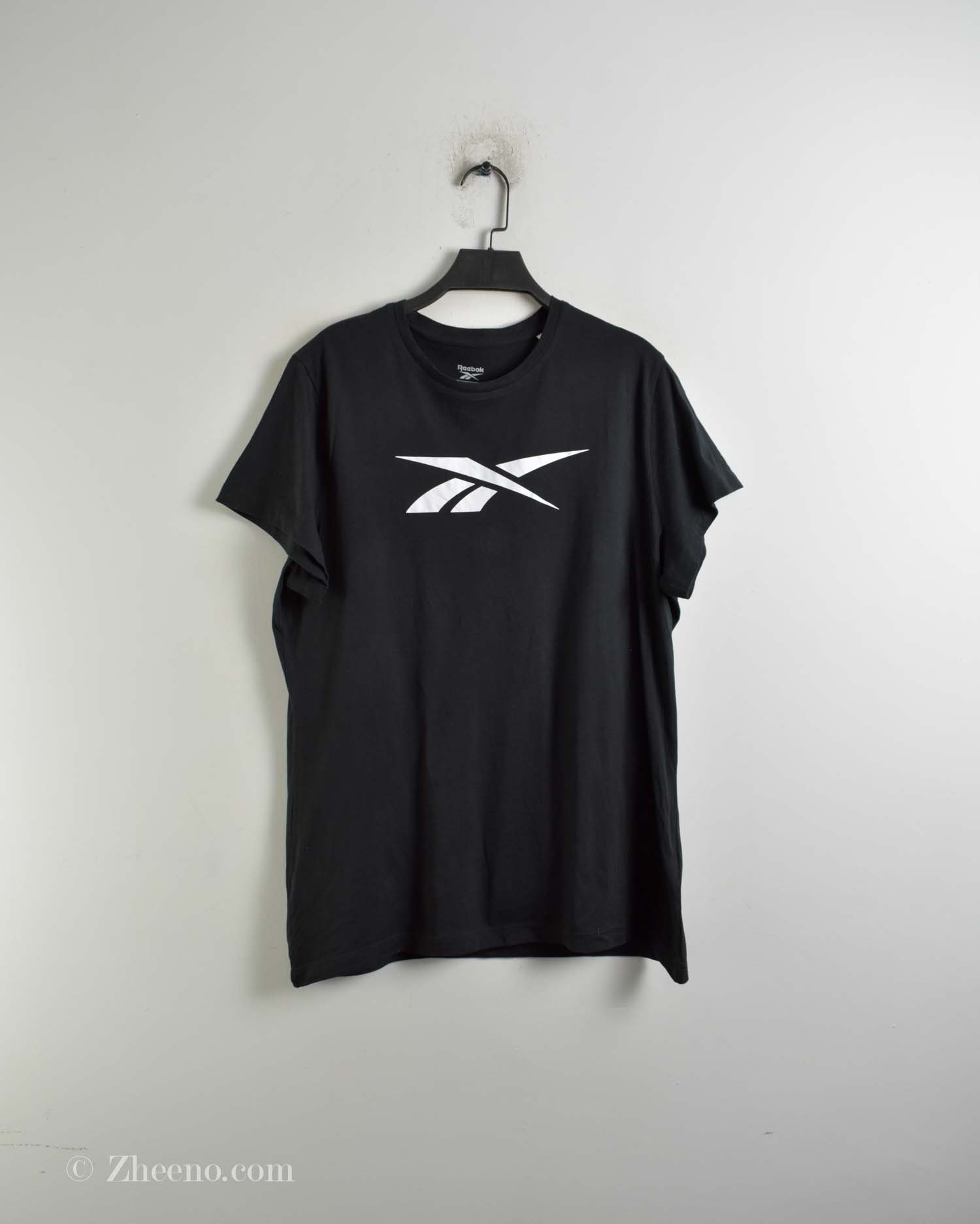 تیشرت نخی زنانه مشکی Reebok