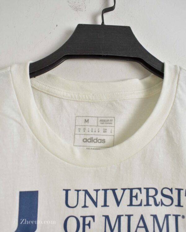 تیشرت نخی مردانه سفید Adidas
