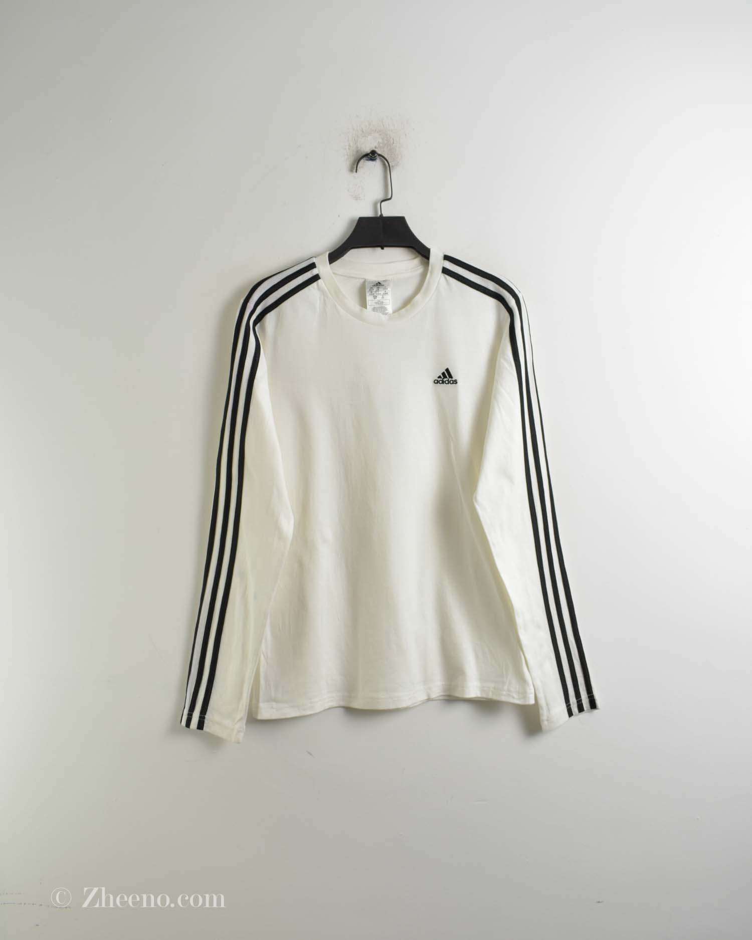 تیشرت آستین بلند سفید Adidas