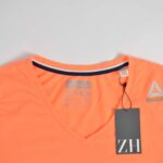 تیشرت نخی زنانه نارنجی Reebok
