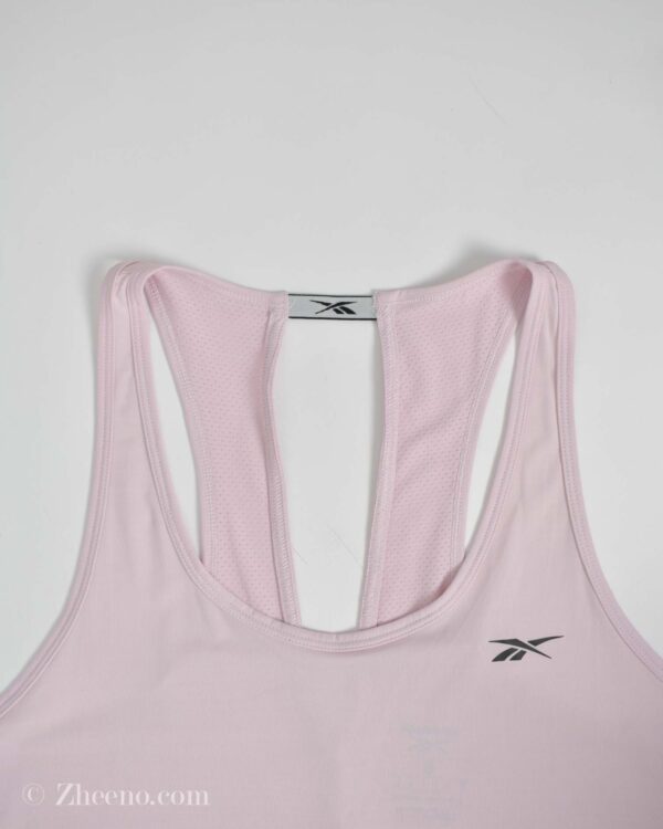 تاپ ورزشی زنانه گلبهی Reebok