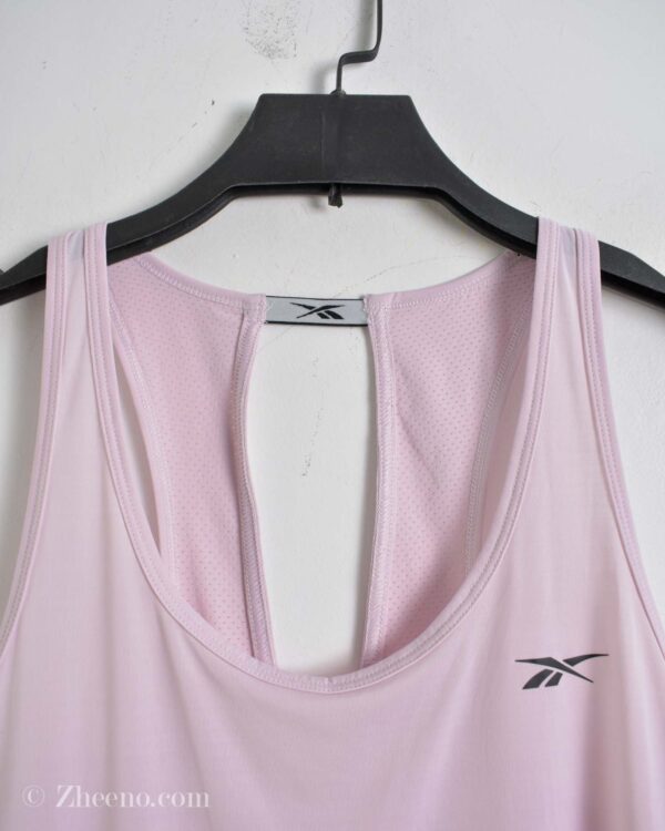 تاپ ورزشی زنانه گلبهی Reebok