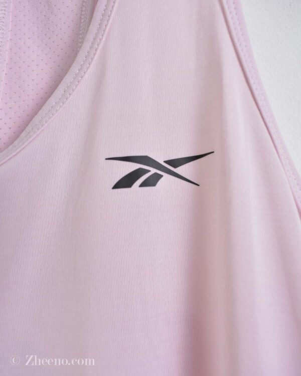 تاپ ورزشی زنانه گلبهی Reebok