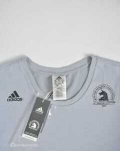 تیشرت نخی زنانه طوسی Adidas