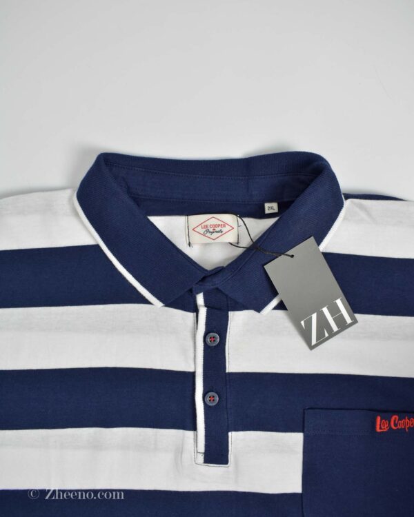 پولوشرت نخی مردانه راه راه Lee cooper