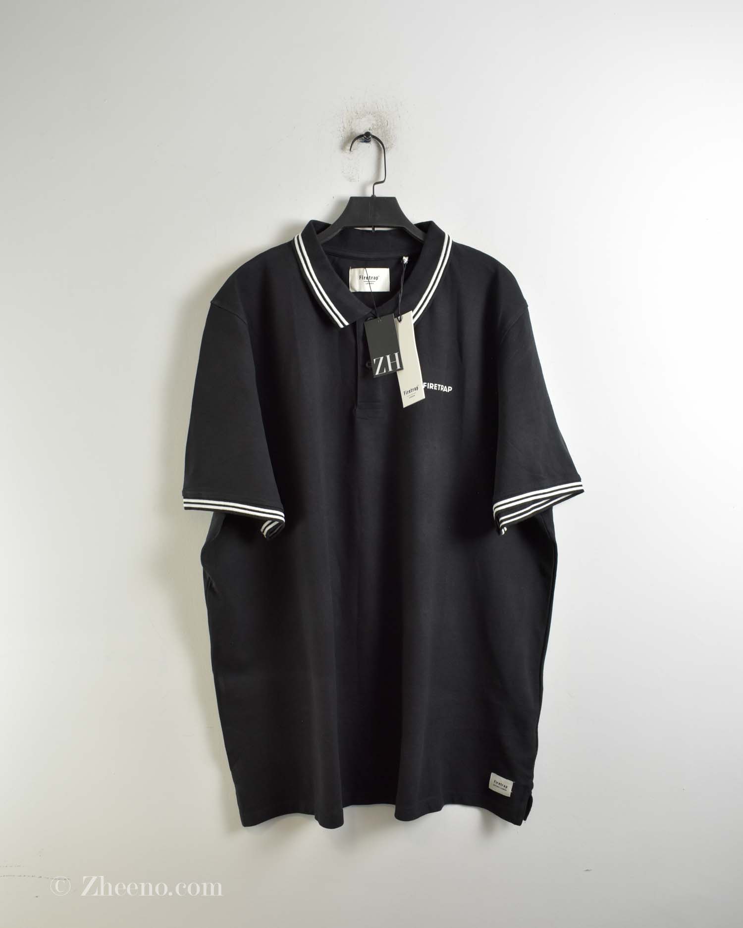 پولوشرت مردانه مشکی Firetrap
