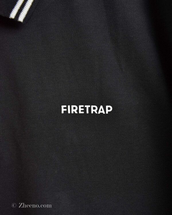 پولوشرت مردانه مشکی Firetrap