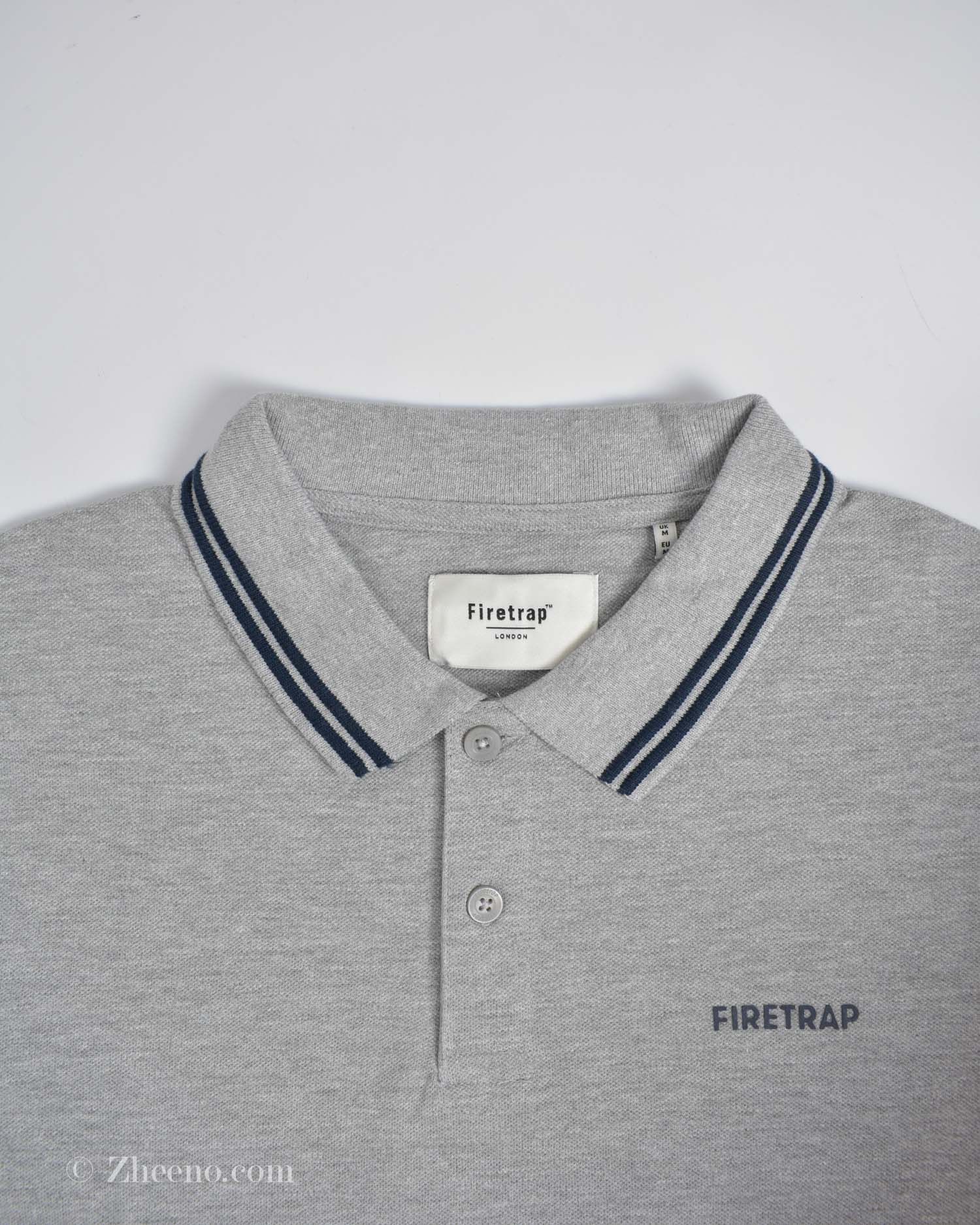 پولوشرت مردانه طوسی Firetrap