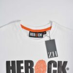 تیشرت نخی مردانه سفید Herock