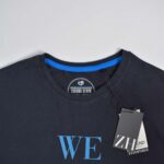 تیشرت نخی مردانه سرمه ای تیره Ebound denim