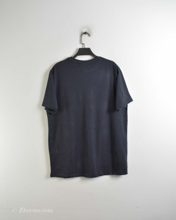 تیشرت نخی مردانه سرمه ای تیره Ebound denim