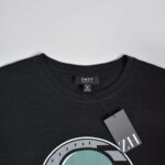 تیشرت نخی مردانه مشکی Smog