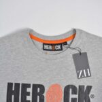 تیشرت نخی مردانه طوسی Herock