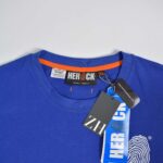 تیشرت نخی مردانه سرمه ای Herock