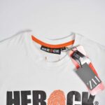 تیشرت نخی مردانه سفید Herock
