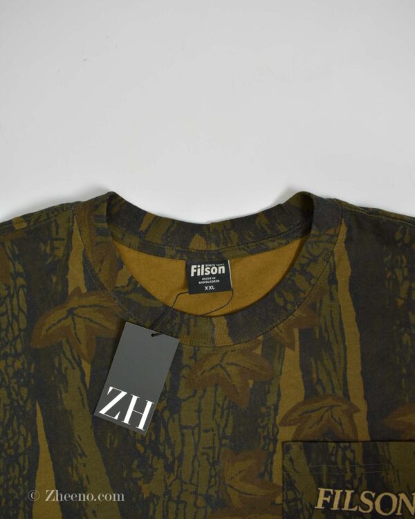تیشرت نخی مردانه طرح ارتشی Filson