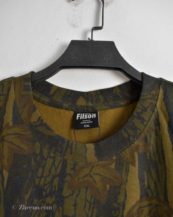 تیشرت نخی مردانه طرح ارتشی Filson
