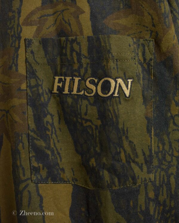 تیشرت نخی مردانه طرح ارتشی Filson