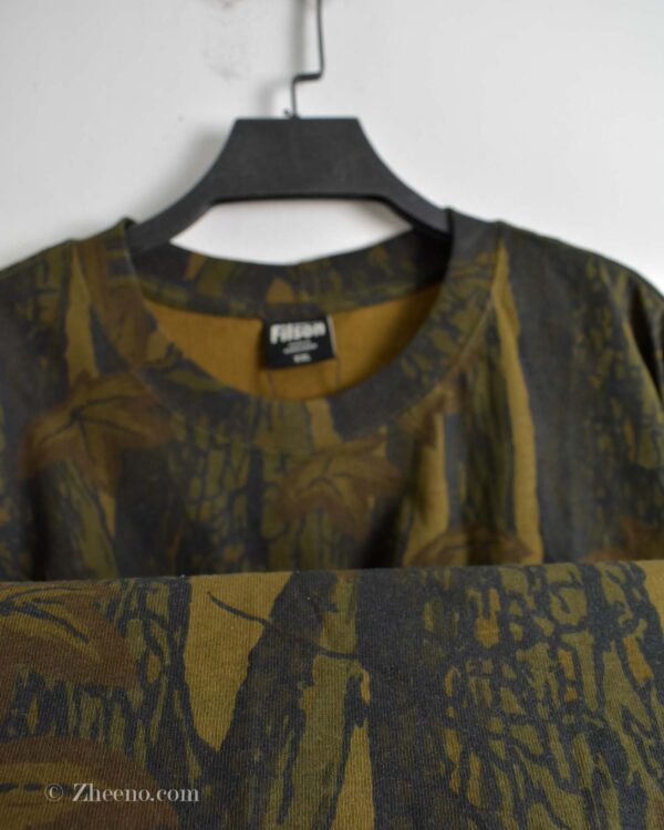 تیشرت نخی مردانه طرح ارتشی Filson