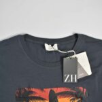 تیشرت نخی مردانه طوسی J G