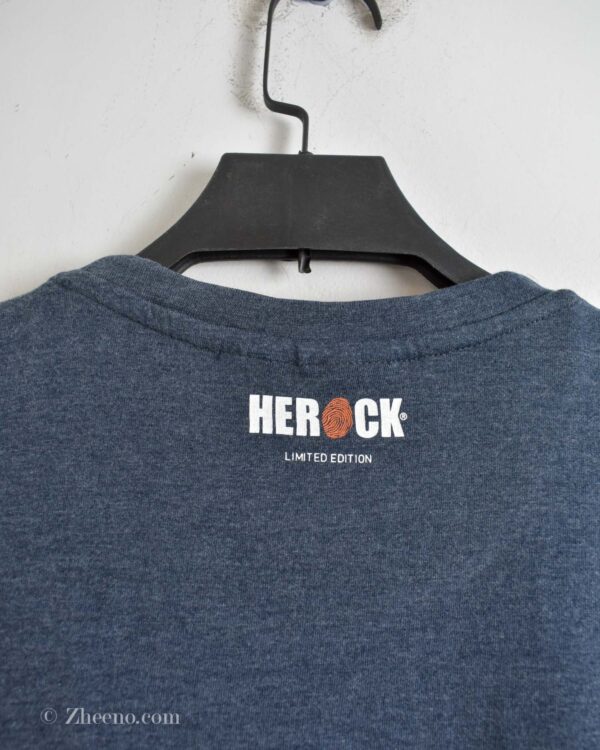 تیشرت نخی مردانه سرمه ای تیره Herock