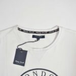 تیشرت نخی مردانه سفید HS