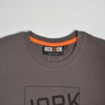 تیشرت نخی مردانه قهوه ای Herock