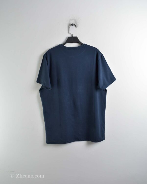 تیشرت نخی مردانه سرمه ای Ebound denim
