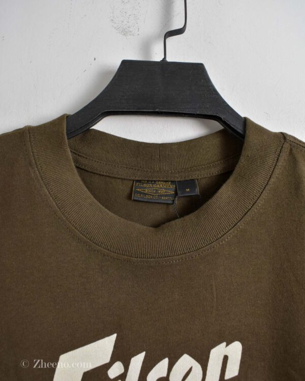 تیشرت نخی مردانه قهوه ای Filson garment