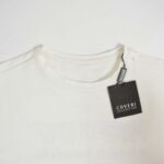 تیشرت نخی مردانه سفید Coveri