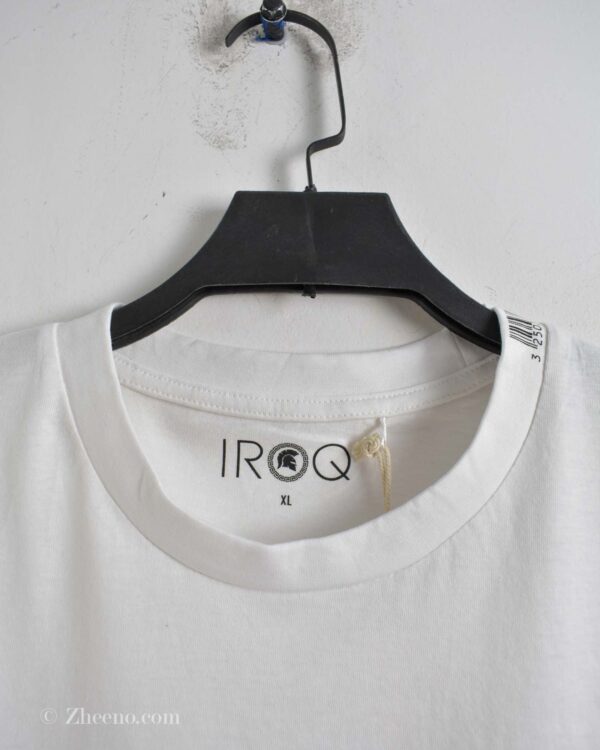 تیشرت نخی مردانه سفید Iroq