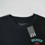 تیشرت نخی مردانه مشکی Misten tee