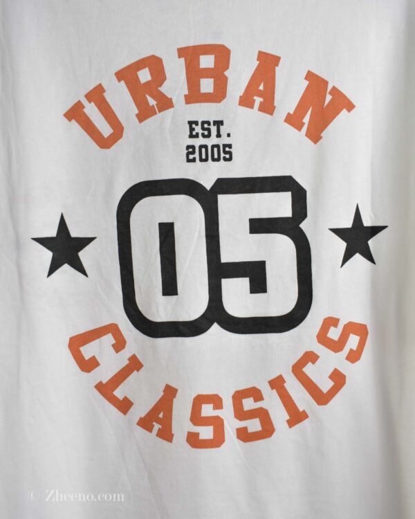 تیشرت نخی مردانه سفید Urban classics