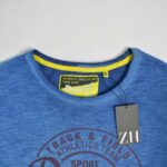 تیشرت نخی مردانه کاربنی Lemon beret