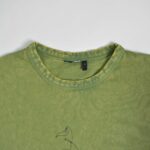 تیشرت نخی مردانه زیتونی