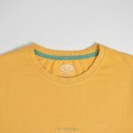 تیشرت نخی مردانه زرد Animal